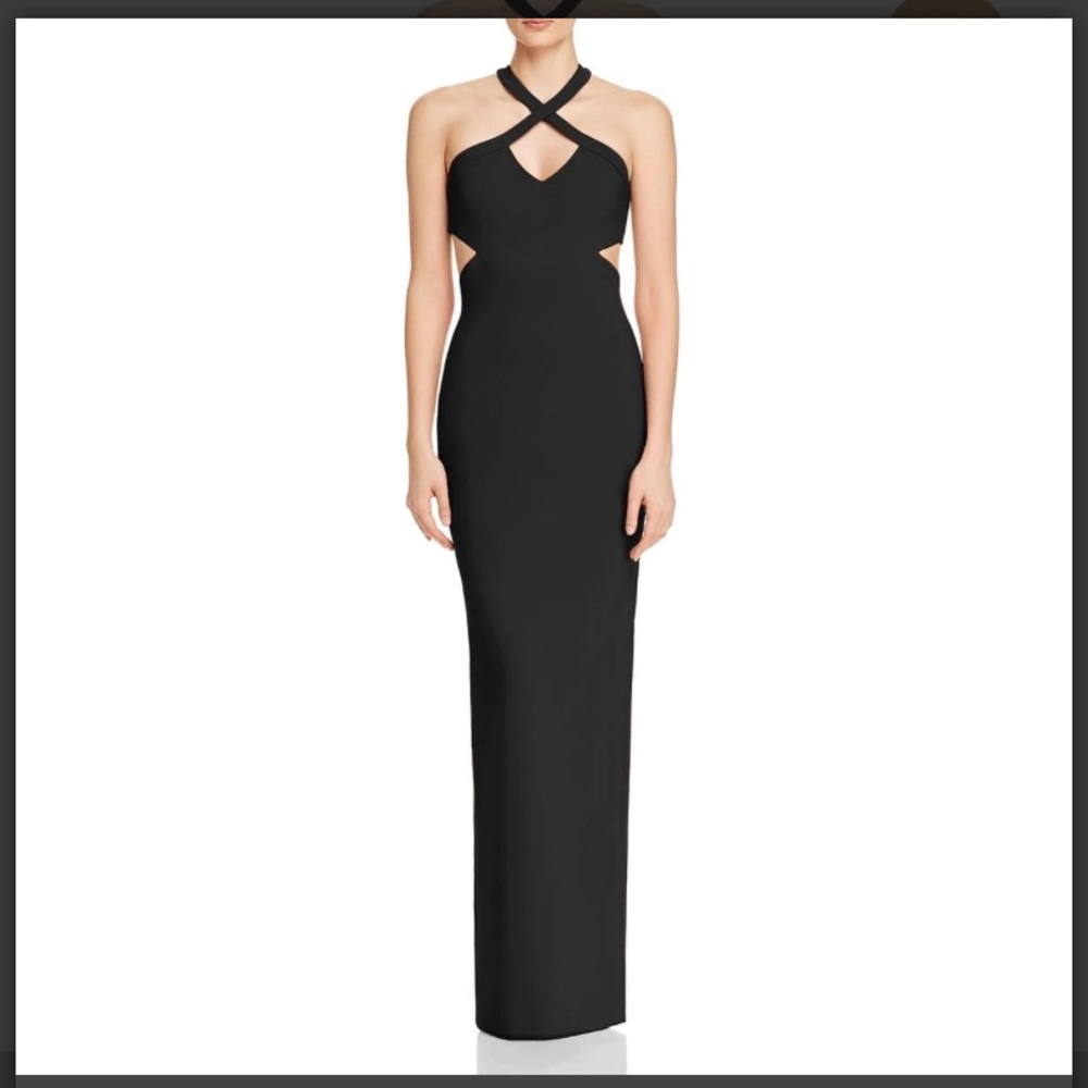 Likely carlone black cut out dress